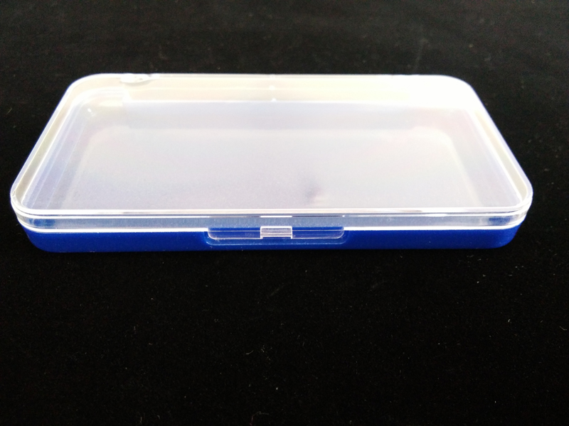 假眼睫毛盒蓝色 塑料制品;青岛塑料制品;挤塑、吹塑、注塑、吸; 青岛广顺塑料制品有限公司